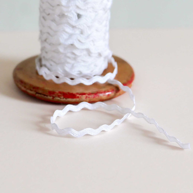 White Ric-Rac Ribbon | Cloth House β’ Cloth House