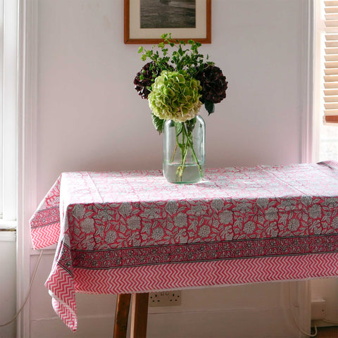 Block Print Tablecloth - Lizzy