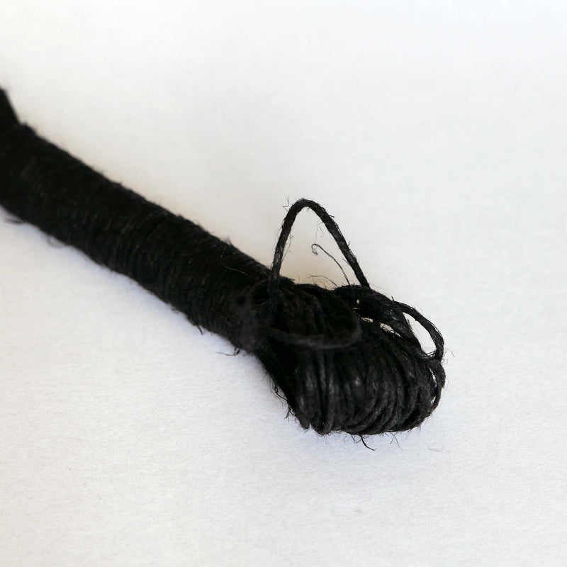 Deep String Cloth Black Linen String | Cloth House • Cloth House