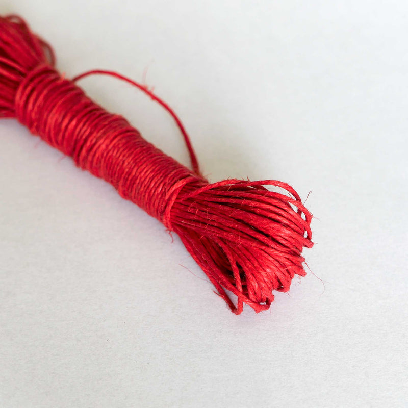 Red Linen String | Cloth House • Cloth House