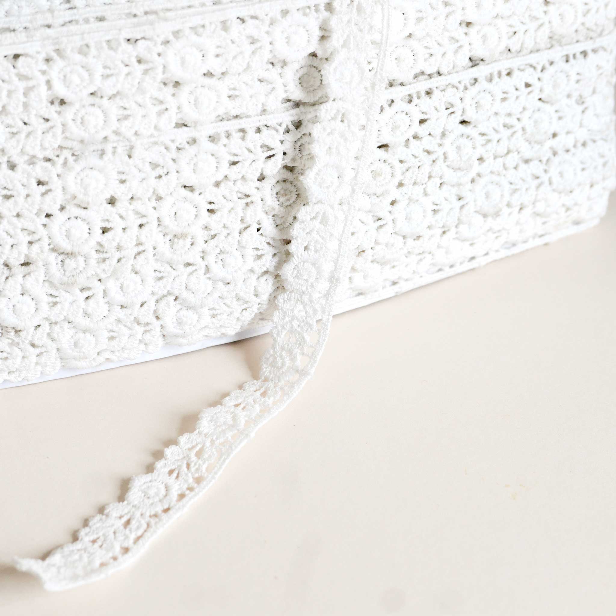 Floral Cotton Lace Trimming | Cloth House UK • Cloth House
