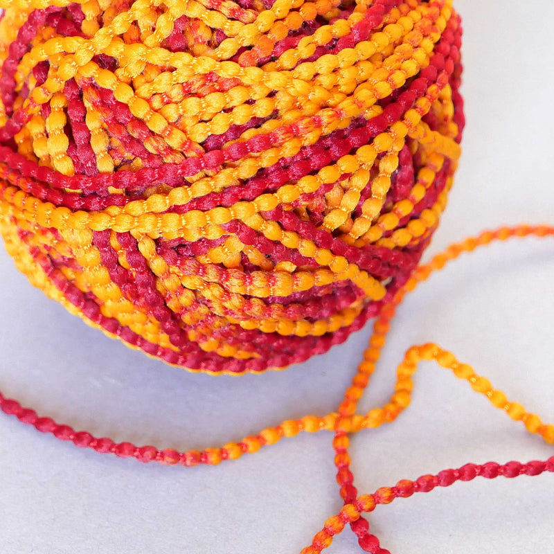 Gloth String Yellow & Red Ombre String | Cloth House • Cloth House