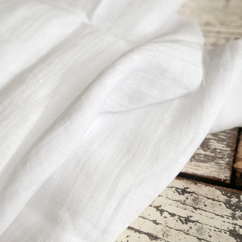 White Irish Linen Fabric | Cloth House • Cloth House