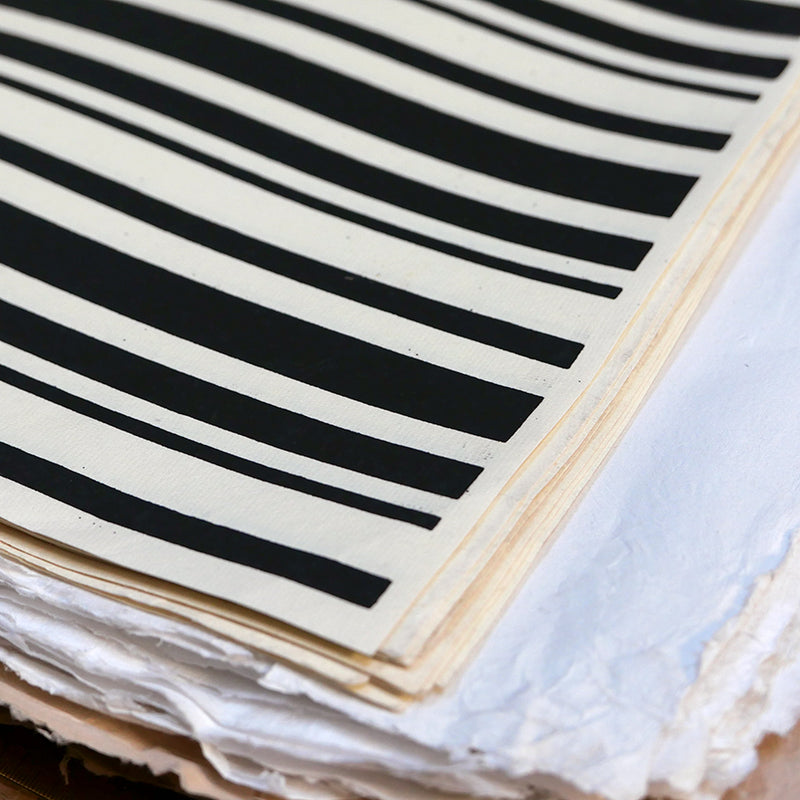 Pader Cloth Striped Handmade Paper | Cloth House • Cloth House