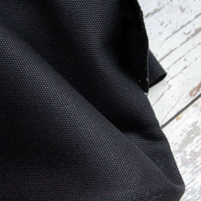 Black Cotton Canvas Fabric Cloth House Cloth House