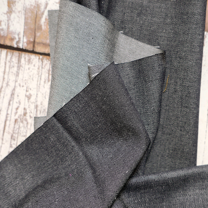 Dark Grey Denim Fabric | Cloth House • Cloth House