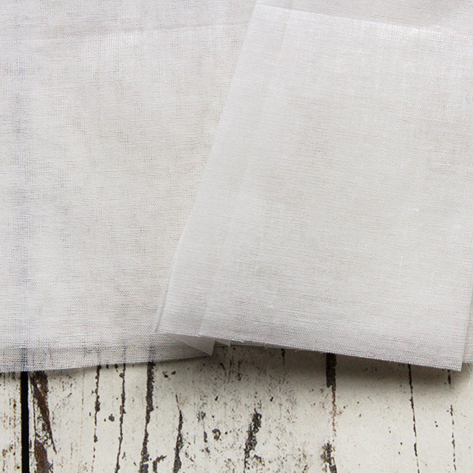 White Cotton Organdie Fabric